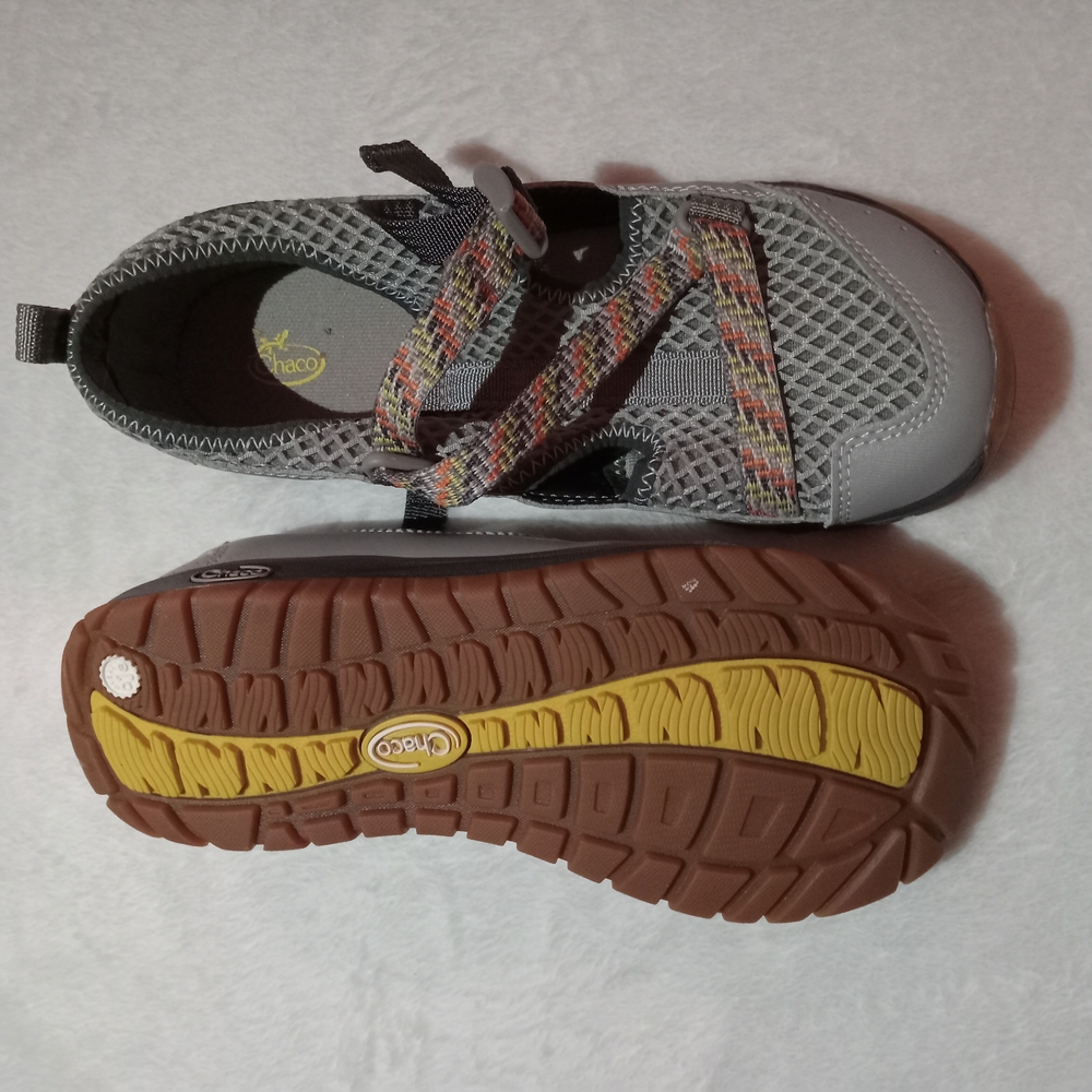 Chaco Kids' Gray and Brown Adventure Sandals